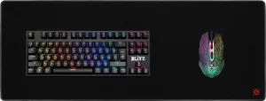 Defender - Gamer egérpad Black Ultra One