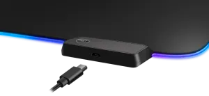 Defender - Gamer egérpad Black XXL Light