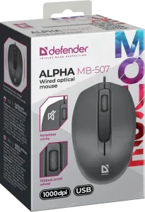 Defender - Vezetékes optikai egér Alpha MB-507