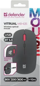 Defender - Vezeték nélküli optikai egér Vitrual MB-635