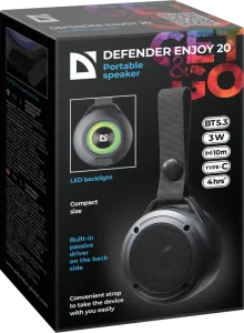 Defender - Hordozható hangszóró Enjoy 20