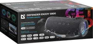 Defender - Hordozható hangszóró Enjoy S800