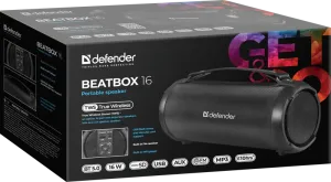 Defender - Hordozható hangszóró Beatbox 16