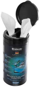 Defender - Tisztító törlőkendők képernyőkhöz CLN 30600