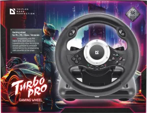 Defender - Gamer kormány Turbo Pro