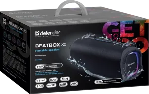 Defender - Hordozható hangszóró Beatbox 80