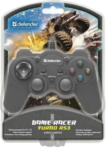 Defender - Vezetékes gamepad Game Racer Turbo RS3