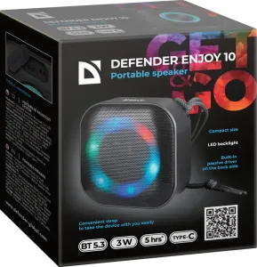 Defender - Hordozható hangszóró Enjoy 10