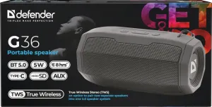 Defender - Hordozható hangszóró G36