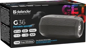 Defender - Hordozható hangszóró G36
