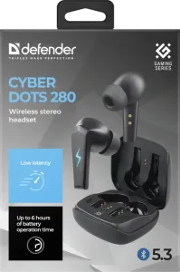 Defender - Vezeték nélküli sztereó headset CyberDots 280