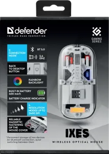 Defender - Vezeték nélküli optikai egér Ixes MM-999