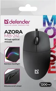 Defender - Vezetékes optikai egér Azora MB-241