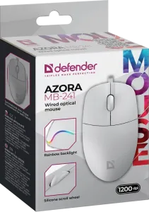 Defender - Vezetékes optikai egér Azora MB-241