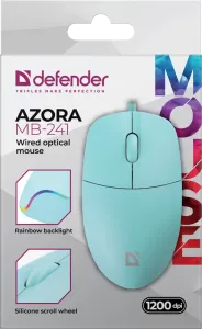 Defender - Vezetékes optikai egér Azora MB-241