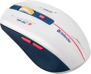 Defender - Vezeték nélküli gamer egér Dila MM-282