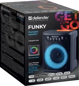 Defender - Hordozható hangszóró Funky