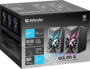 Defender - 2.0 hangszórórendszer Solar 6