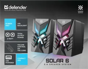 Defender - 2.0 hangszórórendszer Solar 6