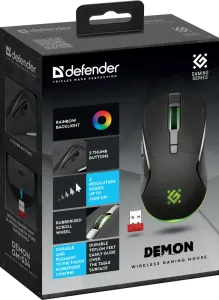 Defender - Vezeték nélküli gamer egér Demon GM-534