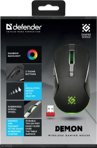 Defender - Vezeték nélküli gamer egér Demon GM-534