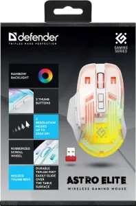 Defender - Vezeték nélküli gamer egér Astro Elite GM-056