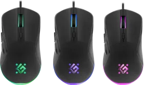 Defender - Vezetékes gamer egér Arga GM-049