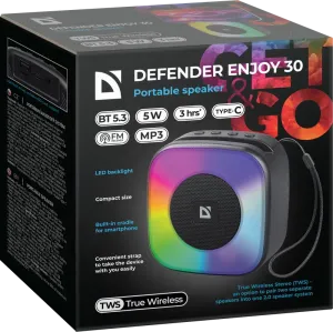Defender - Hordozható hangszóró Enjoy 30