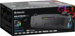 Defender - Hordozható hangszóró Beatbox 40