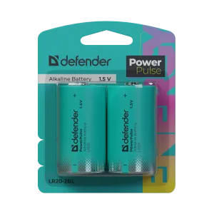 Defender - Alkáli elem LR20-2BL