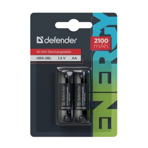 Defender - Újratölthető elem HR6-2BL 2100 mAh