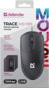 Defender - Vezetékes optikai egér Trace MB-989