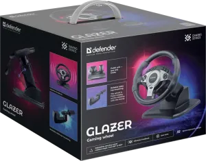 Defender - Gamer kormány Glazer