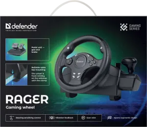 Defender - Gamer kormány Rager