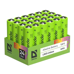 Defender - Alkáli elem LR03-24box