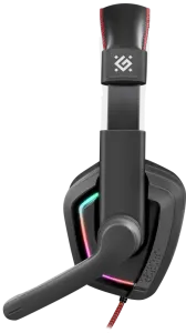 Defender - Gamer fejhallgató Quake LED
