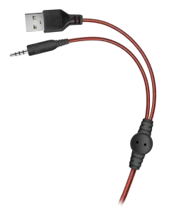 Defender - Gamer fejhallgató Quake LED