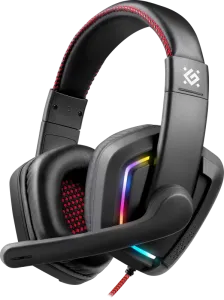 Defender - Gamer fejhallgató Quake LED
