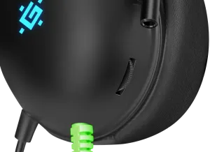 Defender - Gamer fejhallgató Toxic