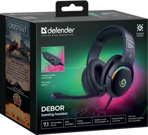 Defender - Gamer fejhallgató Debor