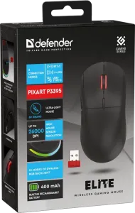 Defender - Vezeték nélküli gamer egér Elite GM-212