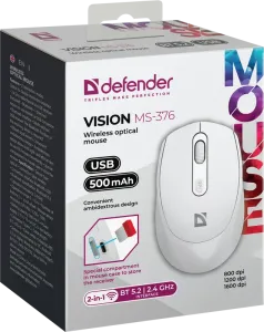 Defender - Vezeték nélküli optikai egér Vision MS-376
