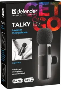 Defender - Csíptetős mikrofonok Talky-137
