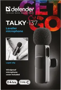 Defender - Csíptetős mikrofonok Talky-137