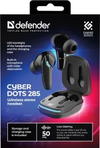 Defender - Vezeték nélküli sztereó headset CyberDots 285