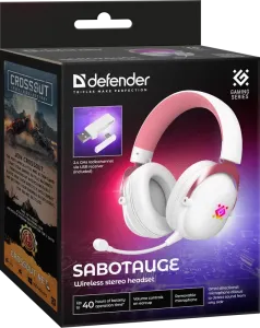 Defender - Vezeték nélküli sztereó headset Sabotauge