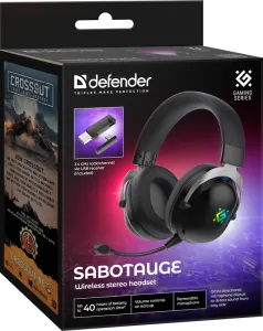 Defender - Vezeték nélküli sztereó headset Sabotauge