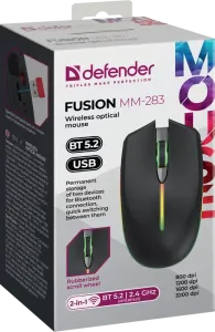 Defender - Vezeték nélküli optikai egér Fusion MM-283