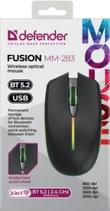 Defender - Vezeték nélküli optikai egér Fusion MM-283
