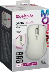 Defender - Vezeték nélküli optikai egér Dana MB-266